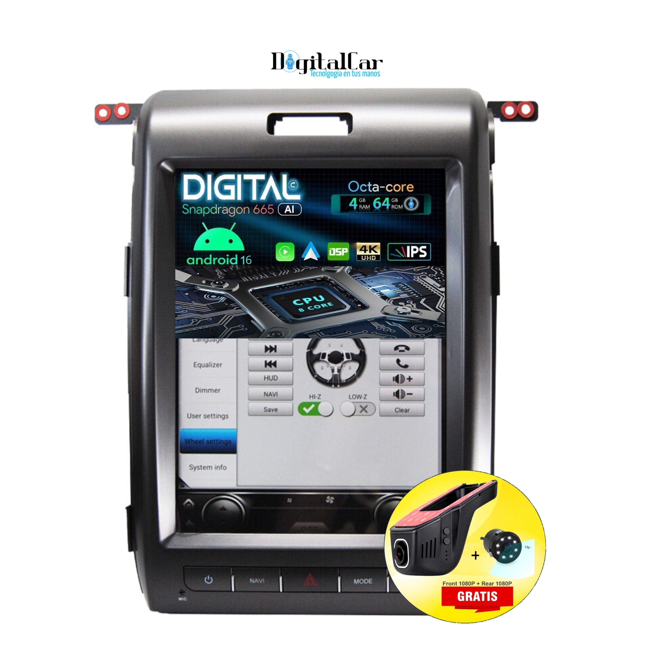 RADIO TESLA FORD F150 2009/14