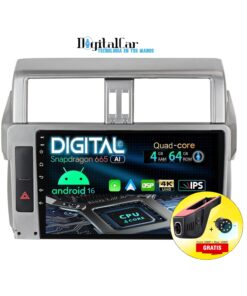 RADIO ANDROID TOYOTA PRADO JBL Y AUDIO BÁSICO