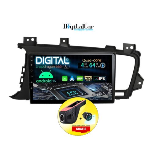 RADIO ANDROID KIA OPTIMA 2012/2015