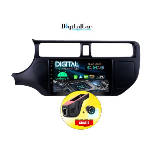 RADIO ANDROID KIA RIO R 2012/15