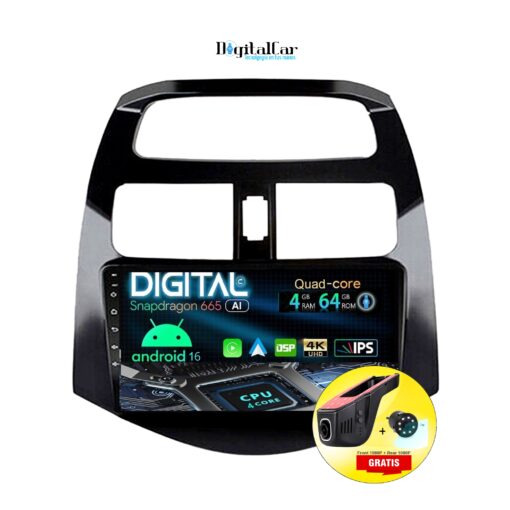 RADIO ANDROID CHEVROLET SPARK GT 2012/18