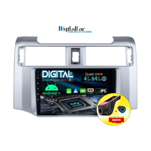 RADIO ANDROID TOYOTA 4RUNNER JBL Y AUDIO NORMAL