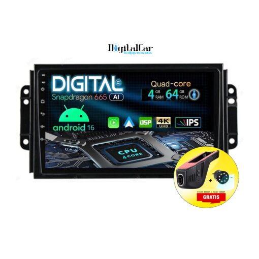 RADIO ANDROID CHERY TIGGO 2