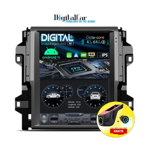 RADIO ANDROID TESLA TOYOTA FORTUNER