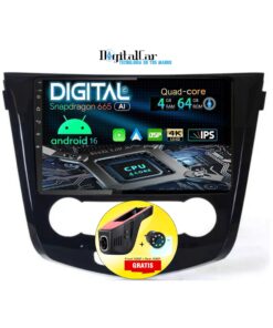 RADIO ANDROID NISSAN XTRAIL / QASHQAI 2014-2024