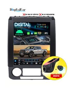 RADIO ANDROID TESLA FORD F150 2015/20 LARIAT , XLT, RAPTOR