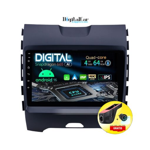 RADIO ANDROID FORD EDGE 2016/20