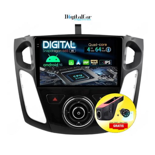 RADIO ANDROID FORD FOCUS 2012/18