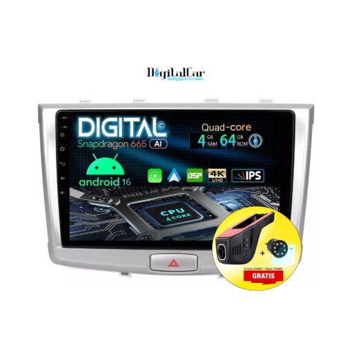 RADIO ANDROID HAVAL H6 2017/2020