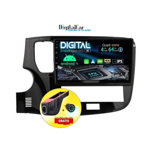 RADIO ANDROID MITSUBISHI OUTLANDER