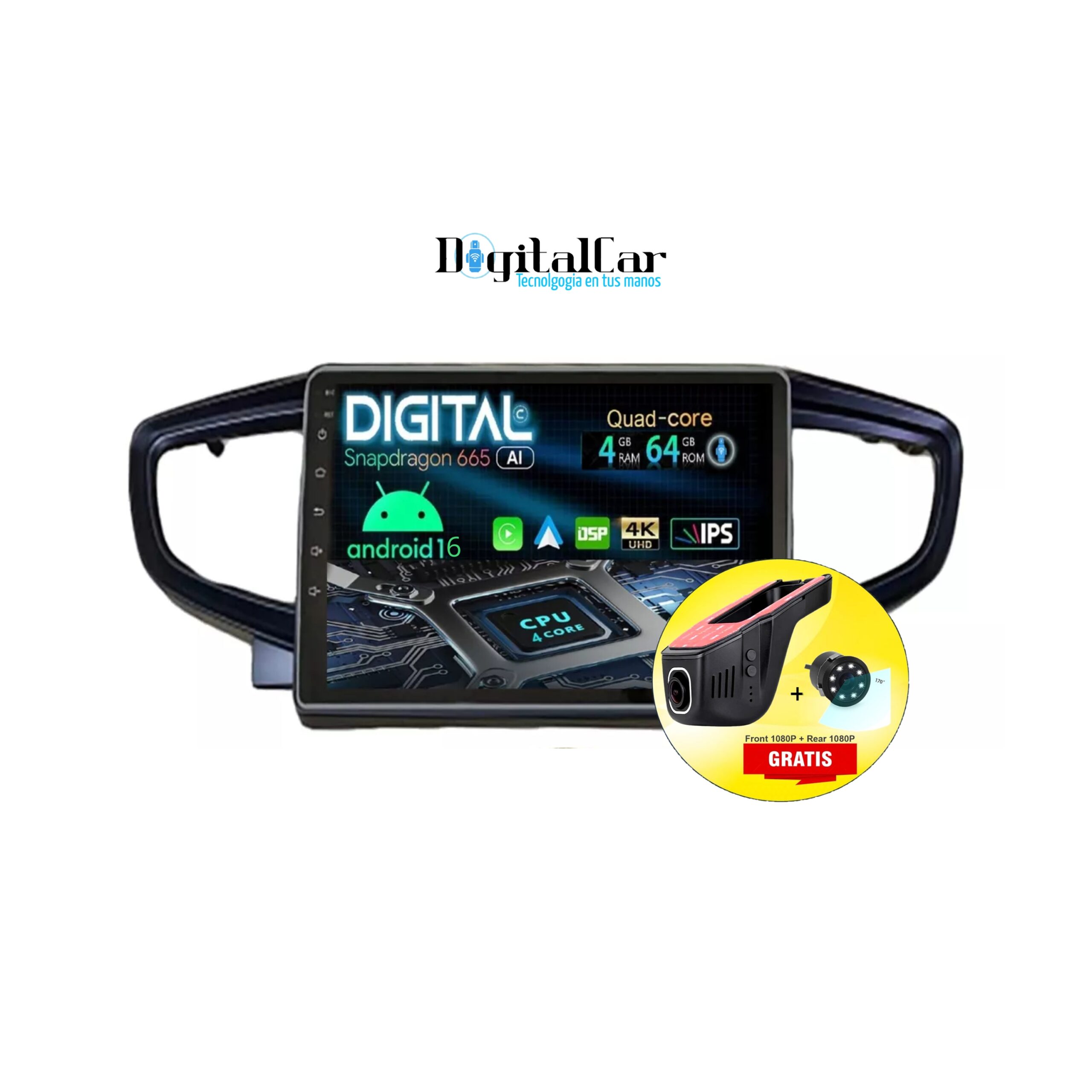 RADIO ANDROID HYUNDAI IONIQ