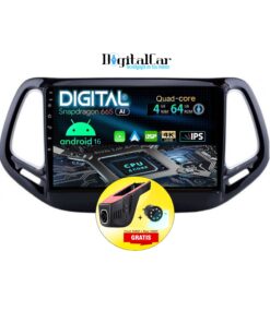 RADIO ANDROID JEEP COMPASS 2017 UP