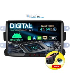 RADIO ANDROID RENAULT DUSTER-LOGAN-SANDERO-STEPWAY