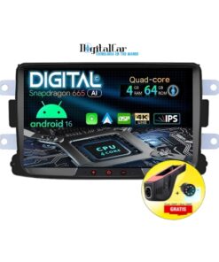 RADIO ANDROID RENAULT DUSTER-LOGAN-SANDERO-STEPWAY