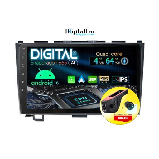 RADIO ANDROID HONDA CRV 2006/2011