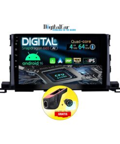 RADIO ANDROID TOYOTA HIGHLANDER 2015/19