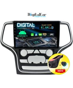 RADIO ANDROID JEEP CHEROKEE 2014/17