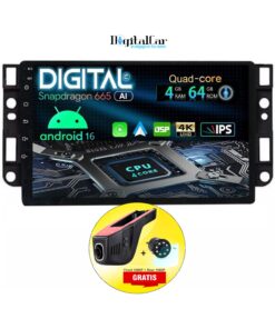 RADIO ANDROID CHEVROLET CAPTIVA SPORT 2012/17
