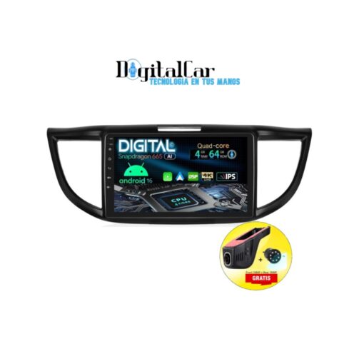 RADIO ANDROID HONDA CRV 2012/17