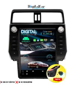 RADIO ANDROID TESLA TOYOTA LAND CRUISER PRADO 2018/25
