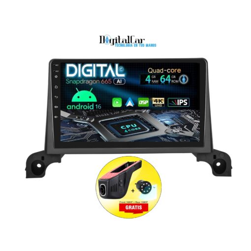 RADIO ANDROID PEUGEOT 3008 / 4008 / 5008