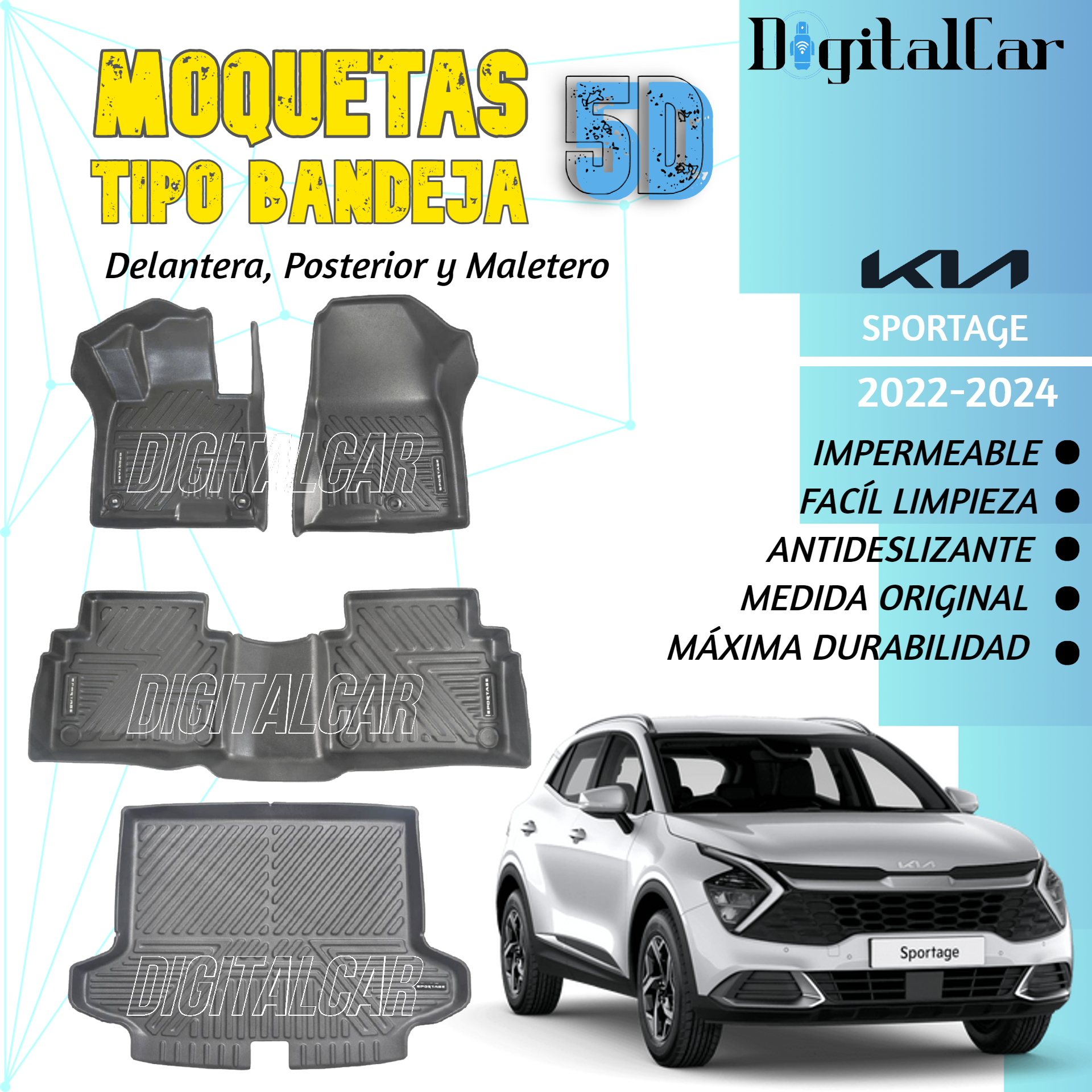 MOQUETAS KIA SPORTAGE