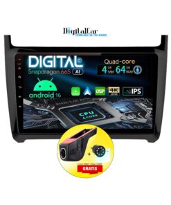 RADIO ANDROID VOLKSWAGEN POLO 2008/18
