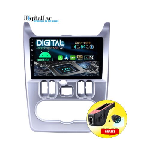RADIO ANDROID RENAULT LOGAN 2008/12
