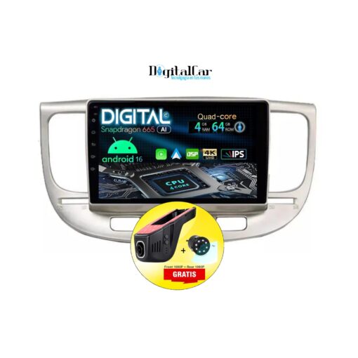 RADIO ANDROID KIA RIO 2006/11