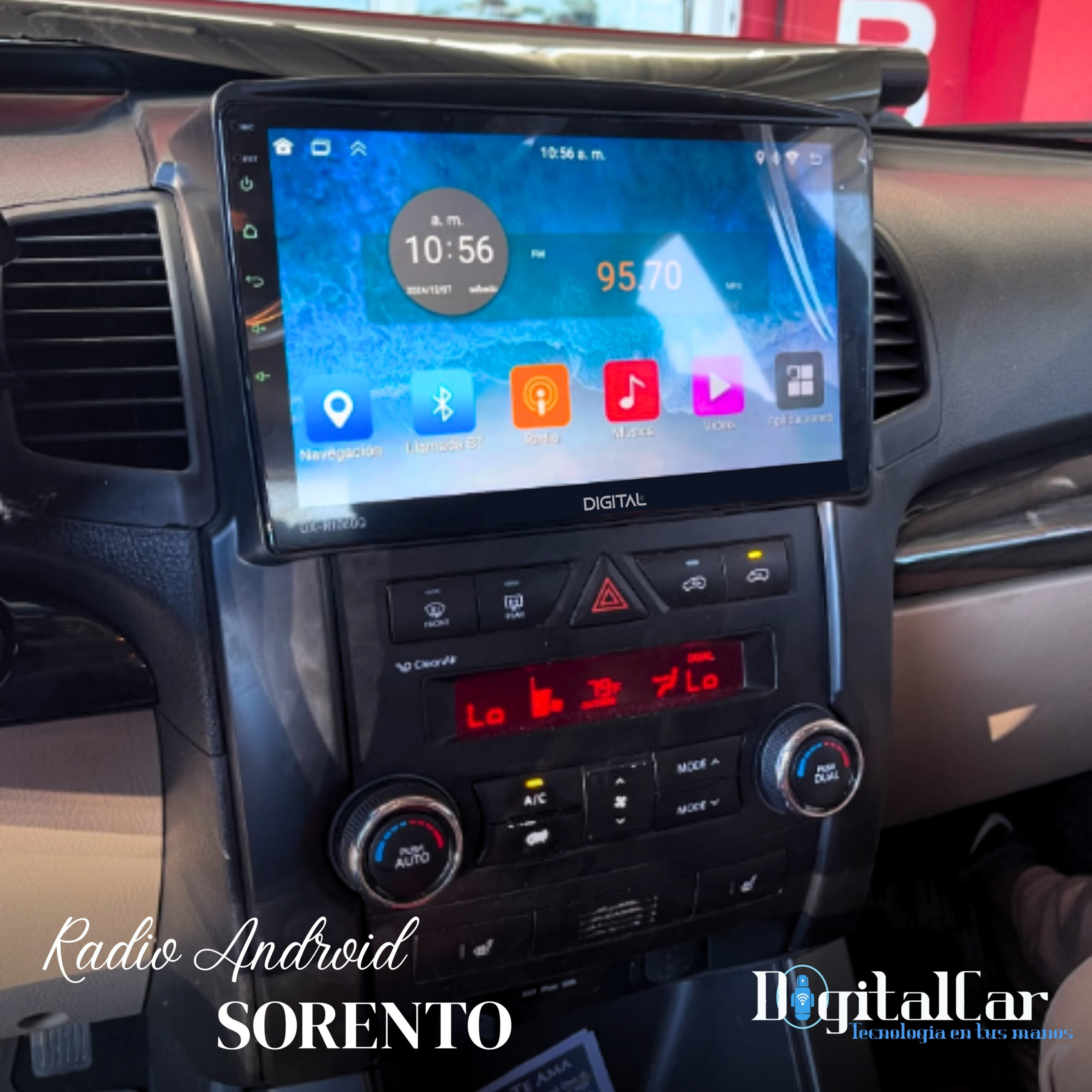 RADIO ANDROID KIA SORENTO 2010/15 - Image 2