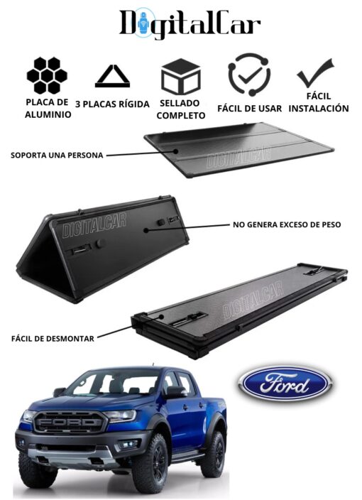 TAPA RÍGIDA FORD RANGER