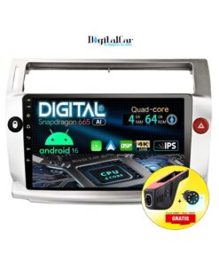 RADIO ANDROID CITROEN C4 2007/2012