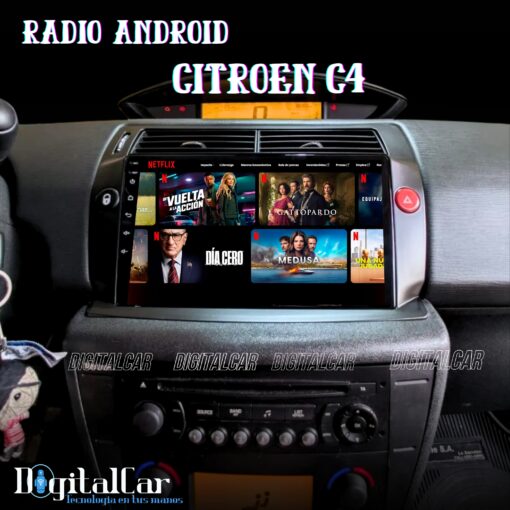 RADIO ANDROID CITROEN C4 2007/2012 - Image 2