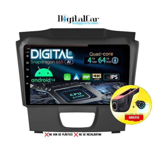 RADIO ANDROID D-MAX DMAX PARKING LOW