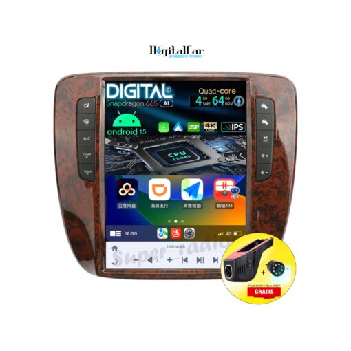 RADIO ANDROID TESLA CHEVROLET TAHOE
