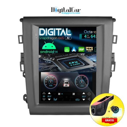 RADIO ANDROID TESLA FORD FUSION
