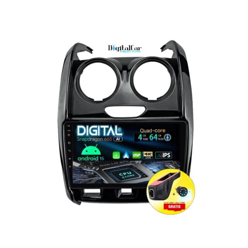 RADIO ANDROID RENAULT DUSTER 2015/2020