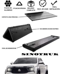 TAPA RÍGIDA CUBRE BALDE SINOTRUK