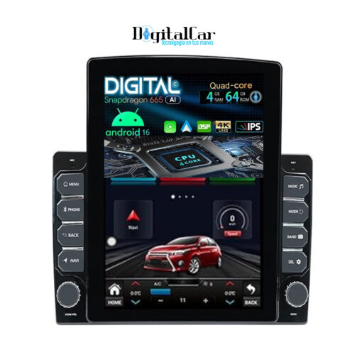 PANTALLA TIPO TESLA UNIVERSAL 9.7 PULGADAS