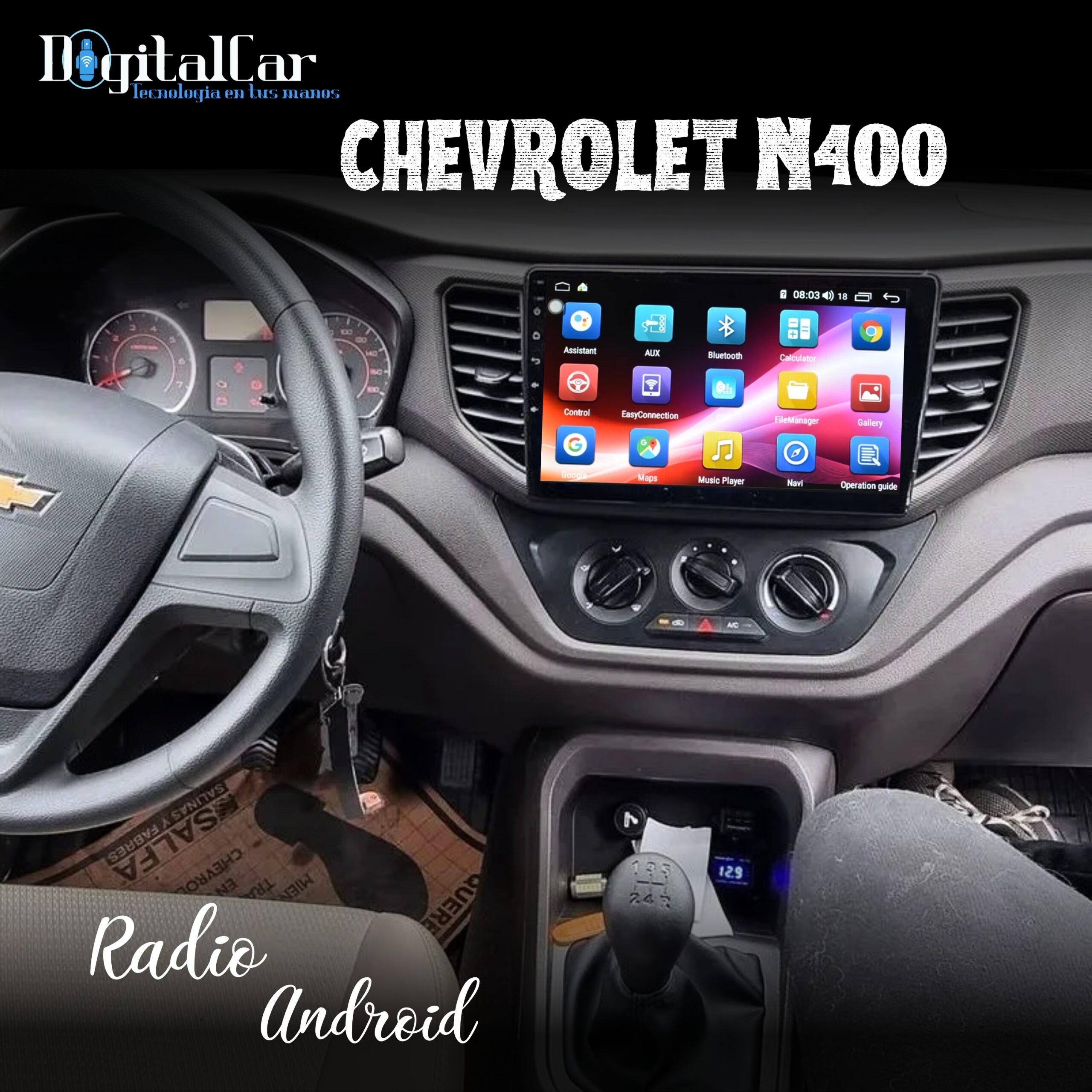 RADIO ANDROID CHEVROLET N400 - Image 2