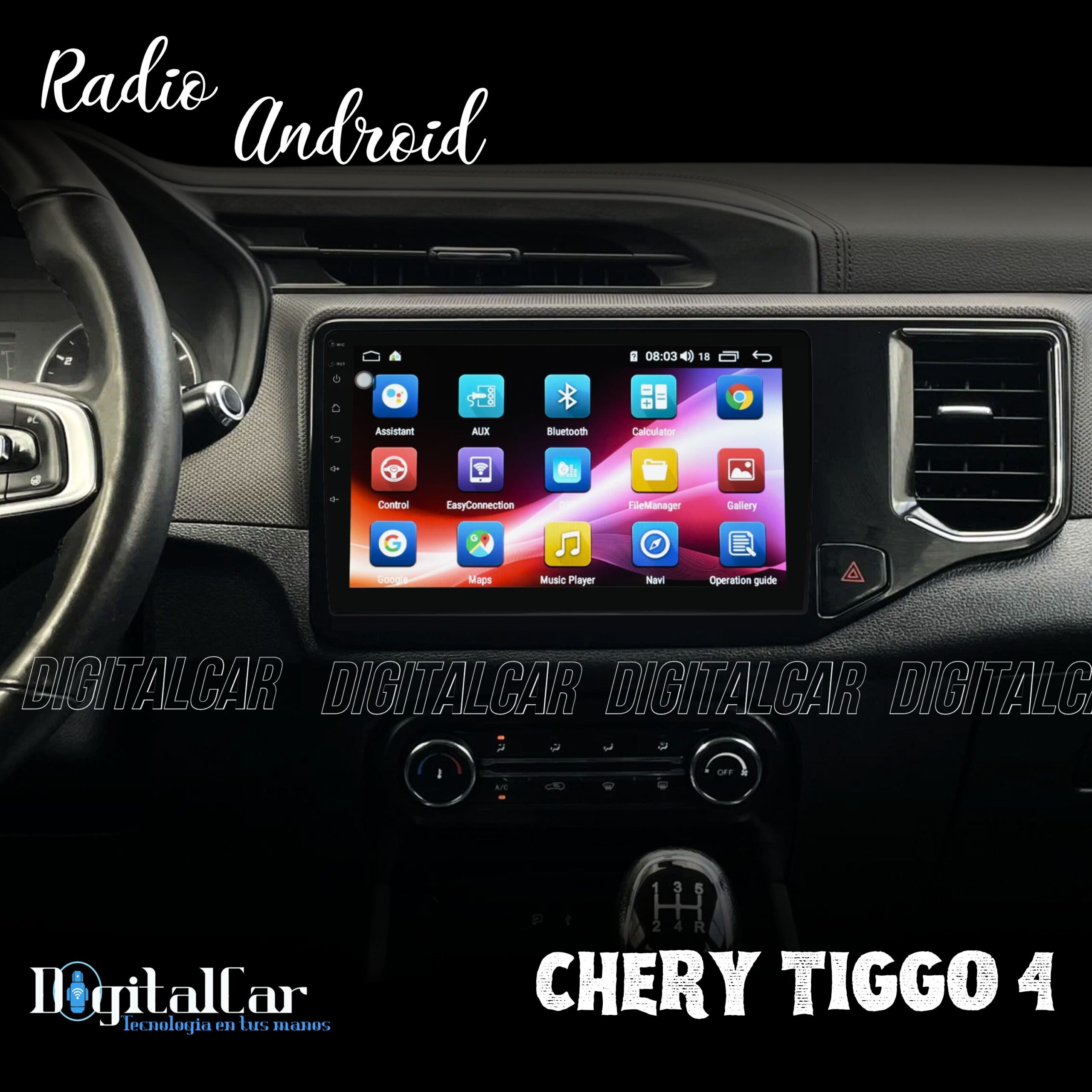 RADIO ANDROID CHERY TIGGO 4 - Image 2