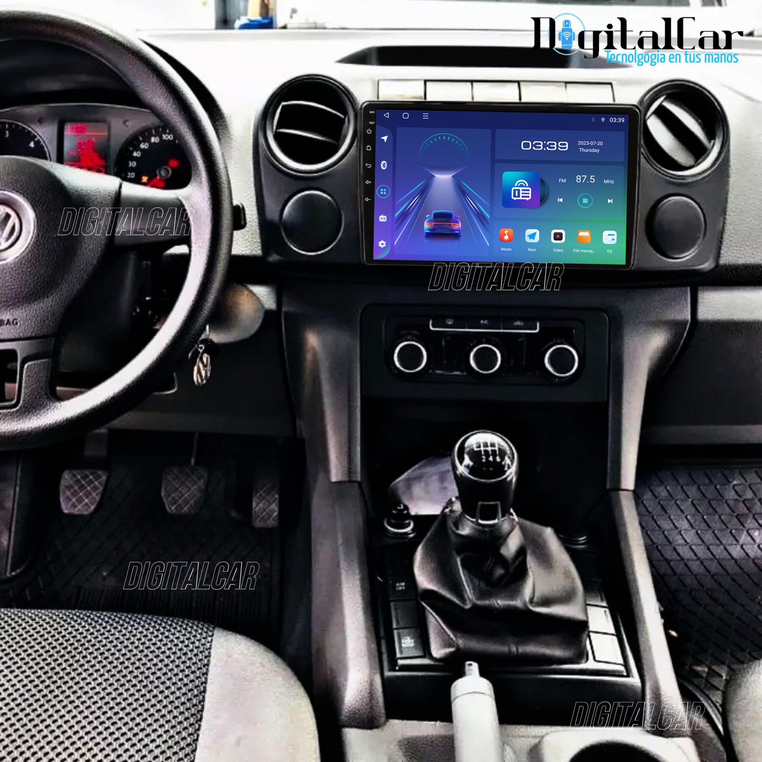 RADIO ANDROID VOLKSWAGEN AMAROK 2010/2016 - Image 2