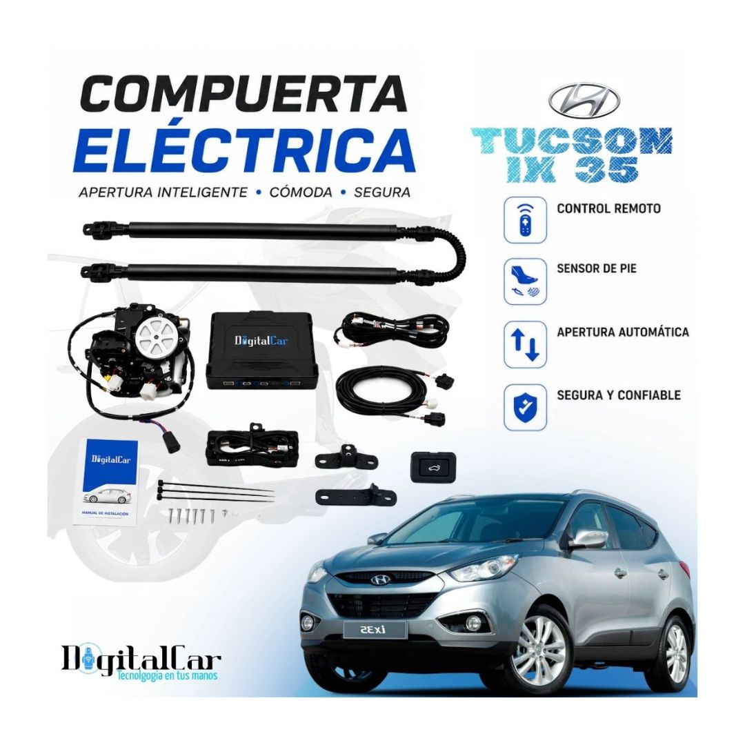 COMPUERTA ELEVADOR DE CAJUELA AUTOMÁTICO HYUNDAI IX 35