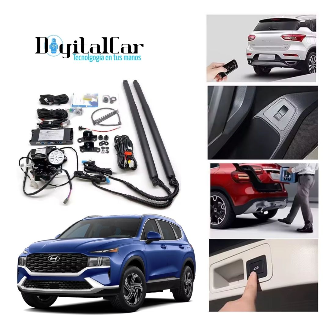 COMPUERTA ELEVADOR DE CAJUELA AUTOMÁTICO HYUNDAI SANTA FE 2017/2023 - Image 2