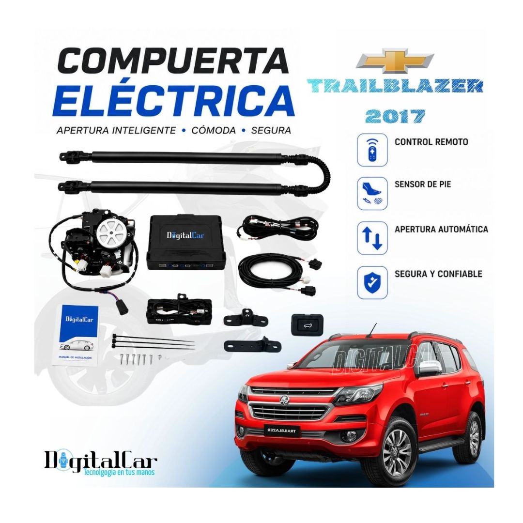 COMPUERTA ELEVADOR DE CAJUELA AUTOMÁTICO CHEVROLET TRAILBLAZER 2017
