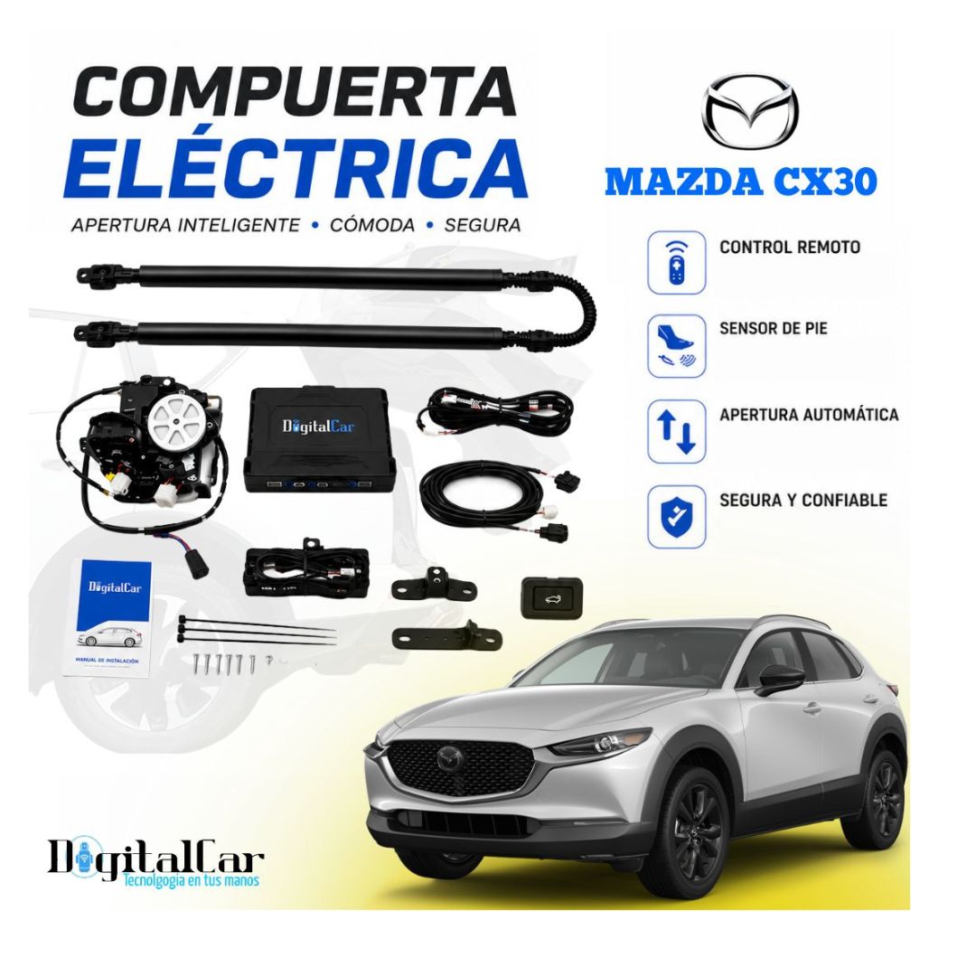 COMPUERTA ELEVADOR DE CAJUELA AUTOMÁTICO MAZDA CX30