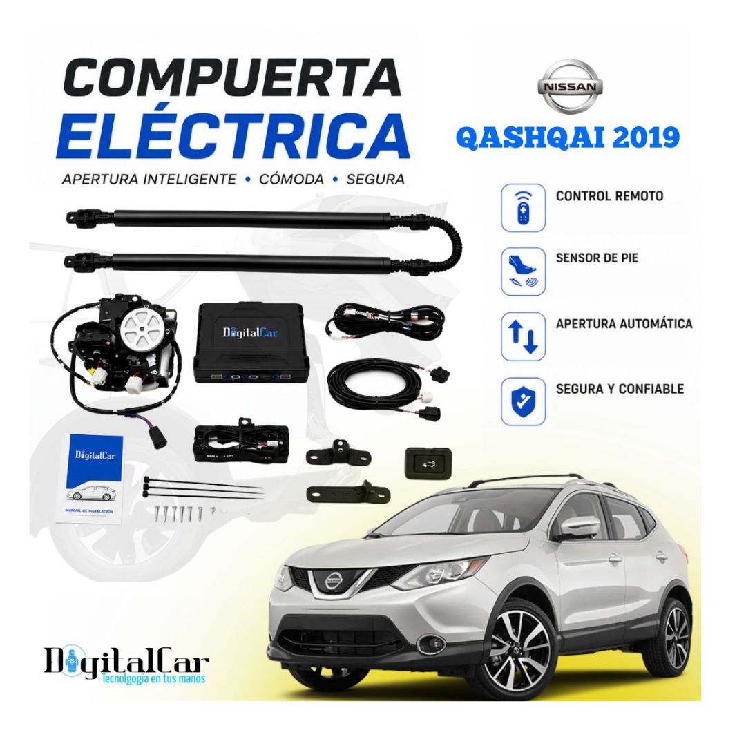 COMPUERTA ELEVADOR DE CAJUELA AUTOMÁTICO NISSAN QASHQAI