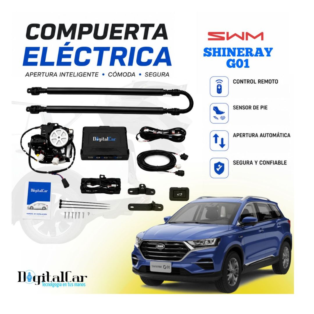 COMPUERTA ELEVADOR DE CAJUELA AUTOMÁTICO SHINERAY SWM G01