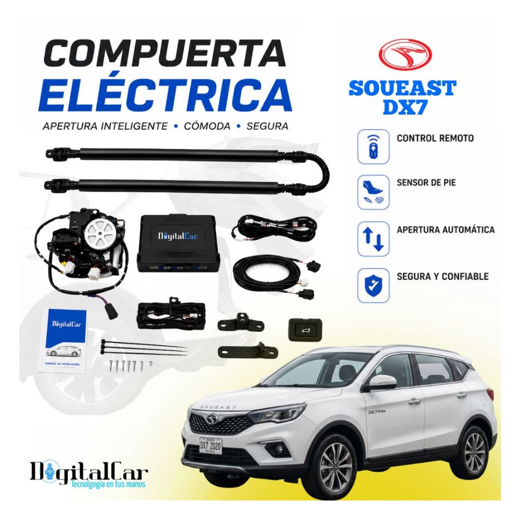 COMPUERTA ELEVADOR DE CAJUELA AUTOMÁTICO SOUEAST DX7