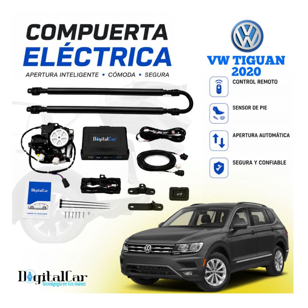 COMPUERTA ELEVADOR DE CAJUELA AUTOMÁTICO VOLKSWAGEN TIGUAN 2020